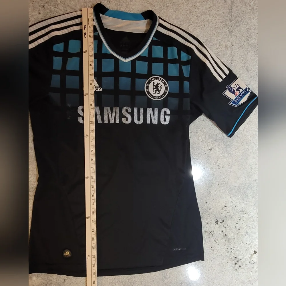 Chelsea Sturridge #23 Samsung Away Football Jersey Adidas Sport Shirt Sz Medium - Picture 9 of 16